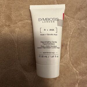 SYMBIOSIS [Rose + Glycolic Acid] Rejuvenating Gentle Face Exfoliator NEW